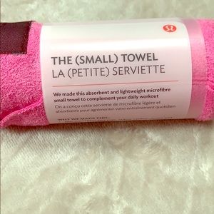Brand new lulu lemon small yoga towel